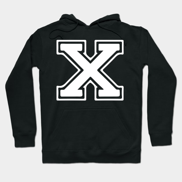 Letter X Hoodie by Xtian Dela ✅